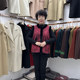 Double-sided wear of elderly fashion mink velvet winter fur integrated women's 2023 vest grandma jacket warm horse clip