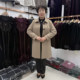 Middle-aged and elderly autumn new lapel windbreaker jacket women's mid-length 2025 casual temperament solid color mother's mid-length