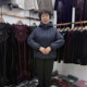 
Middle-aged and elderly women's casual hooded velvet windbreaker jacket for small mothers, warm, thick, jacket and cotton padded winter clothing