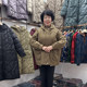 Middle -aged contrasting Pai overcomes large size plus velvet jacket women's winter hooded 40 years old 50 thickened warm mother cotton clothes
