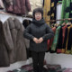 
Middle-aged mother's winter hooded down jacket for small women 40-50 years old cold-proof bread coat thick and warm