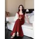SYT Vacation Dress Women's Summer Knitted Skirt Set