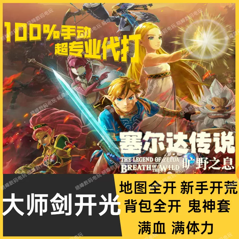 塞尔达传说剑之试炼大师之剑开光英杰之诗摩托