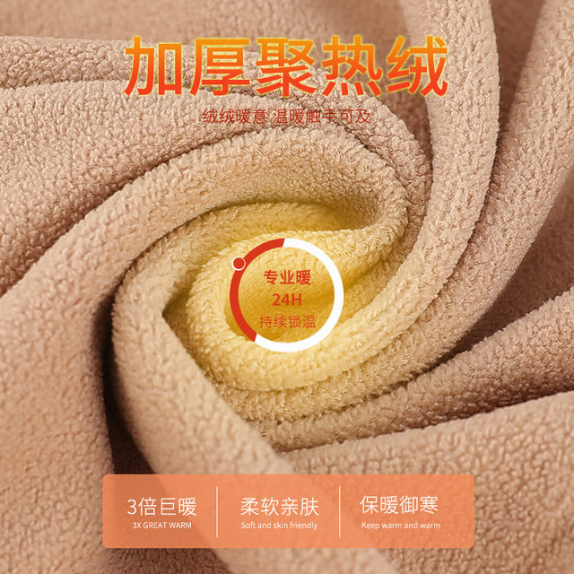 
Thermal underwear set for middle-aged and elderly mothers, autumn and winter thickened velvet autumn clothes and autumn trousers, grandma cardigan home wear