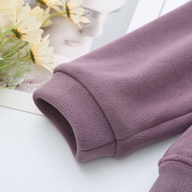 Large size plush jacket for women 200Jin [Jin equals 0.5kg] fat mm winter plus velvet thickening casual loose slimming hooded cardigan sweatshirt