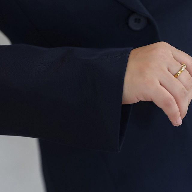 260 large size suit jacket for women 200 Jin [Jin equals 0.5 kg] Fat mm professional formal wear work clothes interview suit trousers slimming suit
