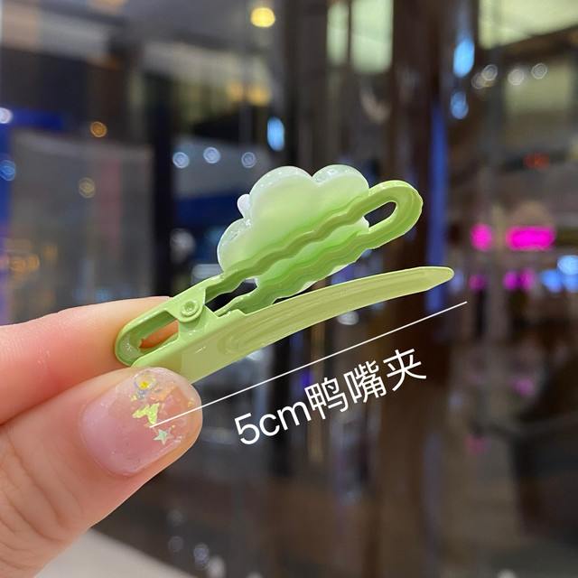 Side hairpin little girl Kuromi Melody hair accessories bangs broken hair clip children's cute duckbill clip headdress