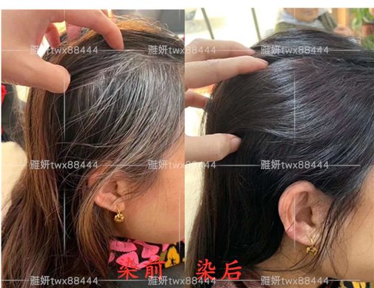 Taiwan's authentic Dream 17 bubble dye, pure hair dye, natural plant hair dye, non-irritating, ammonia-free, covering gray hair