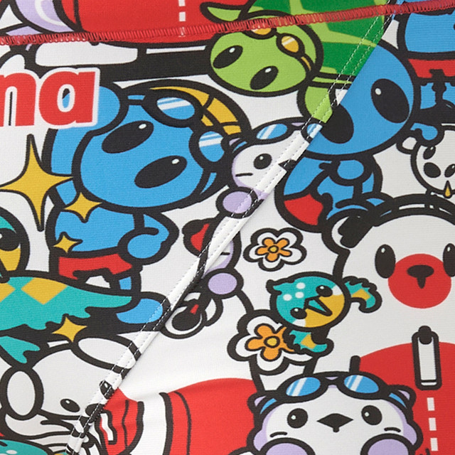 arena Arena 2025 new children's cute fashionable anti-chlorine comfortable and durable boys' boxer swimming trunks