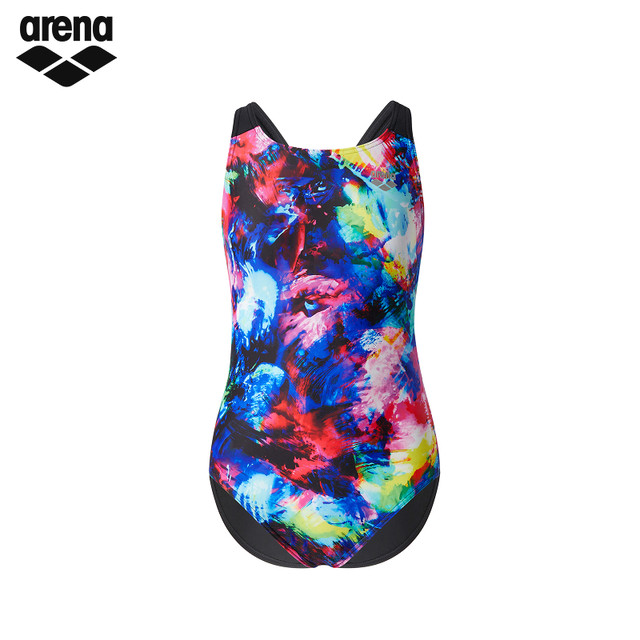 ARENA ARina Yuan Power Series Swimsuit Triangle Girls Conservative Covering Meat Fashion Children's Swimsuit
