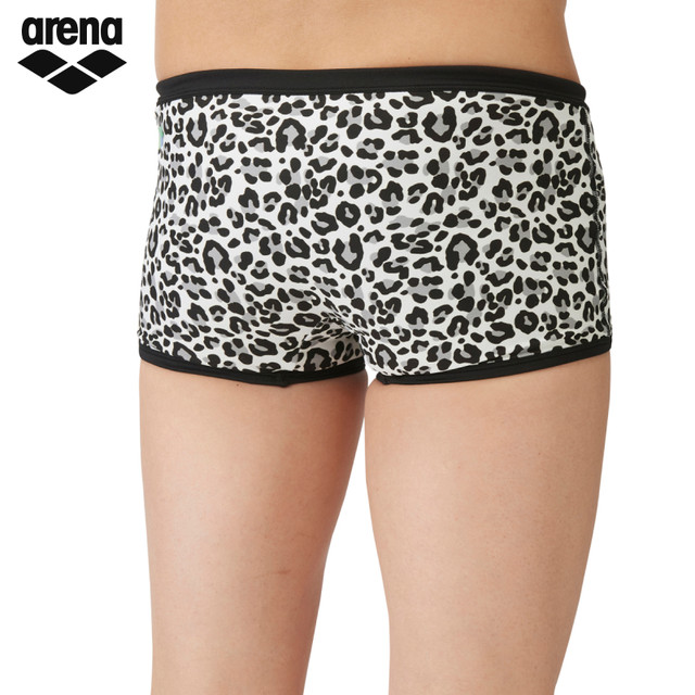 Xu Jiayu's same style arena men's fitness high-crotch boxer swimming trunks low-elastic professional competition swimsuit