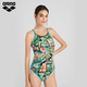 arena Arena 2025 new fitness anti-chlorine one-piece sleeveless triangle swimsuit women's hot spring swimsuit