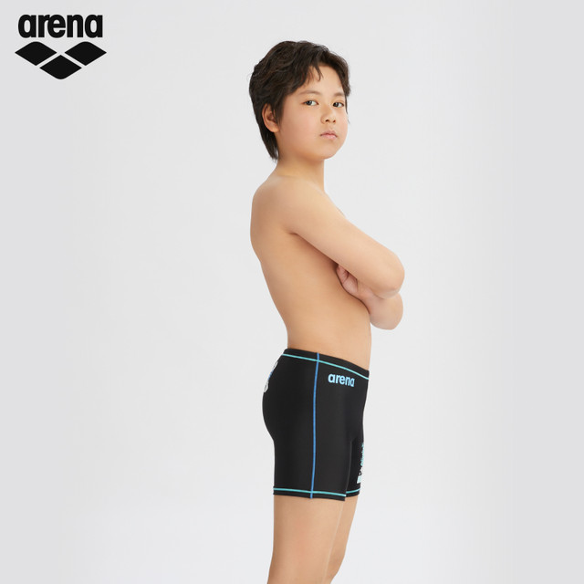 
arena 2025 new product boy cute high elasticity anti-chlorine comfort sports boy boxer swim trousers