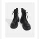 
Japanese GP Zhao Lusi Martin boots women's autumn and winter single boots thick sole increased British style slim boots short boots lace boots