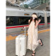 French hanging neck dress, commuting sweet woman Tian Xiwei, the same net red explosion casual caming cake 2023 new model