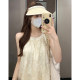 French hanging neck dress, commuting sweet woman Tian Xiwei, the same net red explosion casual caming cake 2023 new model