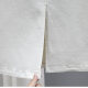 New spring high-waist denim skirt for women 2024 mid-length slim slim skirt with back slit hip-covered long skirt