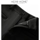 Black half-length skirt 2025 spring and autumn high-waisted small A-line hip-pack skirt anti-exposure straight suit short skirt