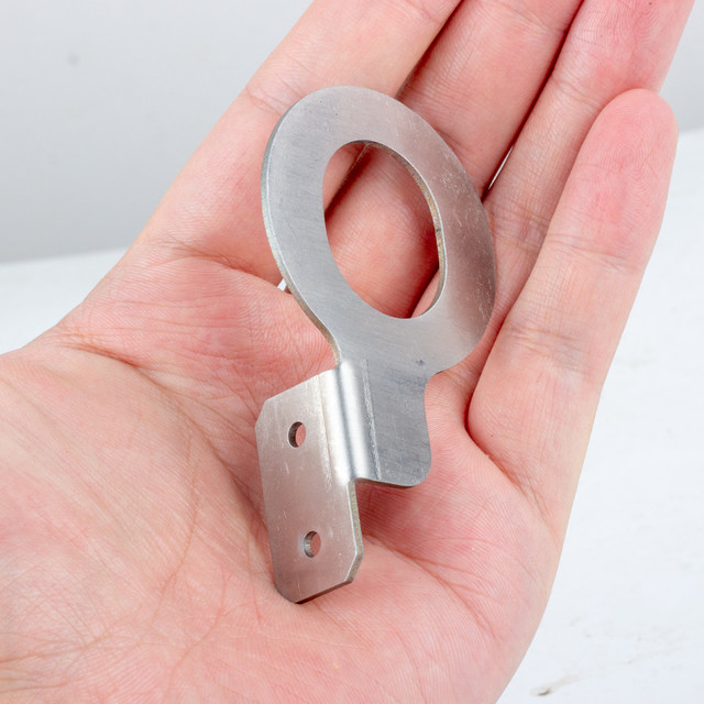 Electric motorcycle pedal modified spotlight horn double flash button handheld switch stainless steel bracket accessories universal