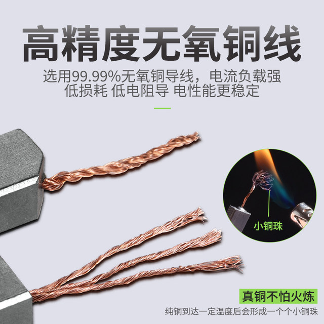 Motor carbon brushes, wear-resistant, universal cutting angle grinder, hand-held electric drill, hammer polisher, power tool carbon brushes, various models