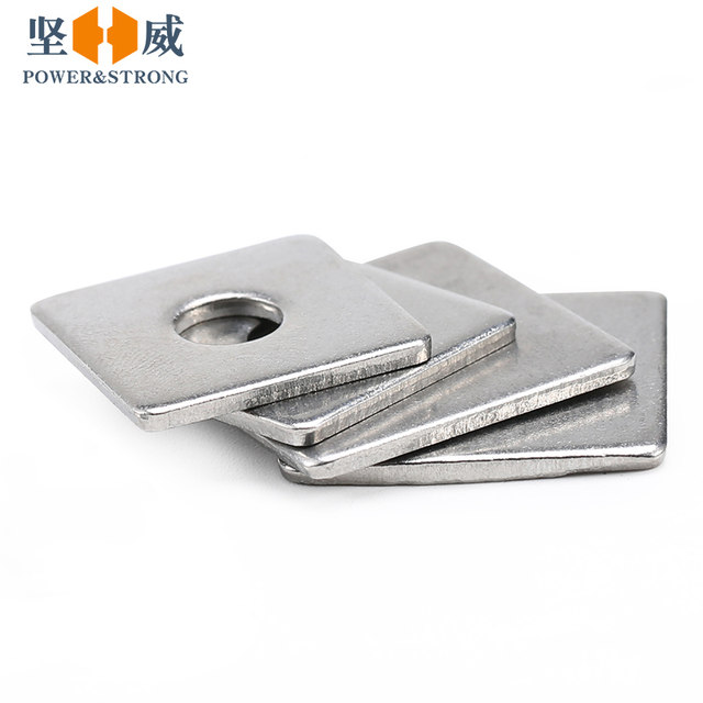 304 stainless steel enlarged and thickened square gasket square flat gasket for curtain wall M3M4M5M8M10M12M20