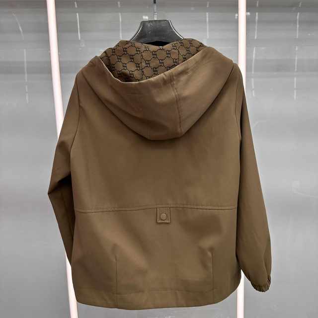 810 counter genuine new autumn women's fashion hooded large size mother jacket short jacket for women 10