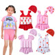 Children's swimsuit boy boy baby girl buoyant swimsuit skirt one-piece cute swimming sports equipment