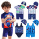 Children's swimsuit boy boy baby girl buoyant swimsuit skirt one-piece cute swimming sports equipment