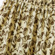 Spring Korean version of commuting high waist slim A-line large hem skirt umbrella skirt chiffon print French retro long skirt
