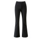 Yiyang Women's Pants 2025 Spring Black High Waist Duckling Slightly Lofted Casual Thin Style Slim Tenders for Suit
