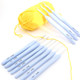 SKC aluminum crochet set sweater needle hand knitting tool set crochet set soft handle crochet set