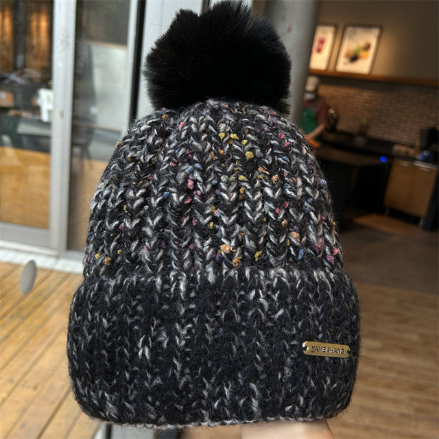 Autumn And Winter Korean Ins Net Red Twist Woolen Hat
