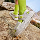 Li Ning girl off -toed sports sandals in summer sandals, elementary school girls, girls with breathable and comfortable trace on stream shoes

