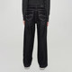 Lee spring and summer loose straight five-bag black women's wide-leg jeans casual trend