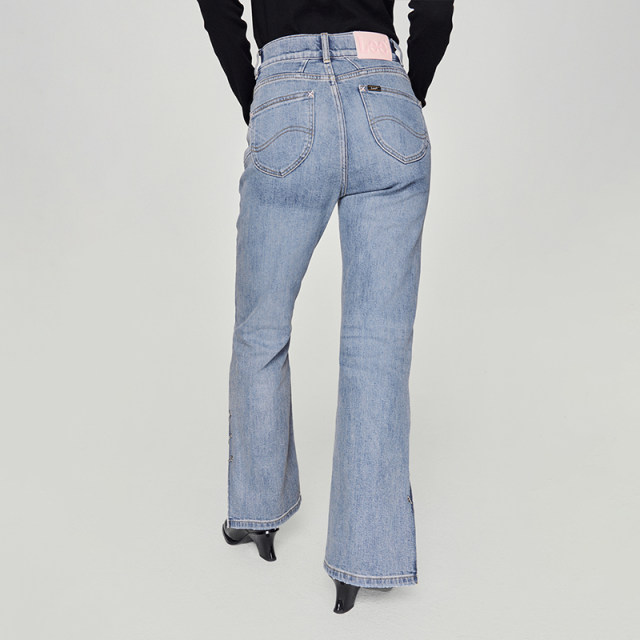 Lee Shopping Mall same style spring and summer beauty denim 427 standard high-waisted flared jeans