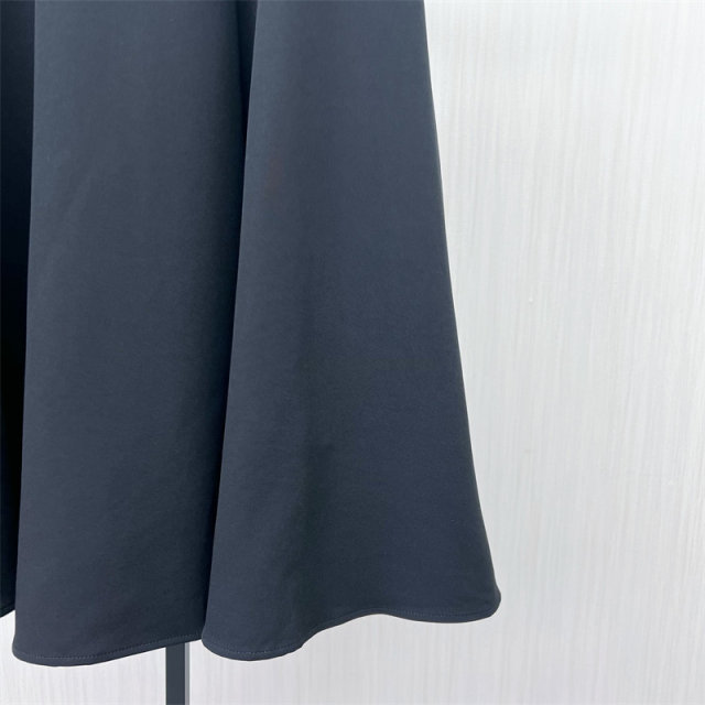 KA2024 winter new umbrella skirt women's high waist, thin waist, thin temperament, big dress 1361
