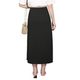 Extra large size women's clothing 300Jin [Jin is equal to 0.5kg] fat mm skirt slimming hip skirt 200 plus fat and large slit long skirt summer skirt