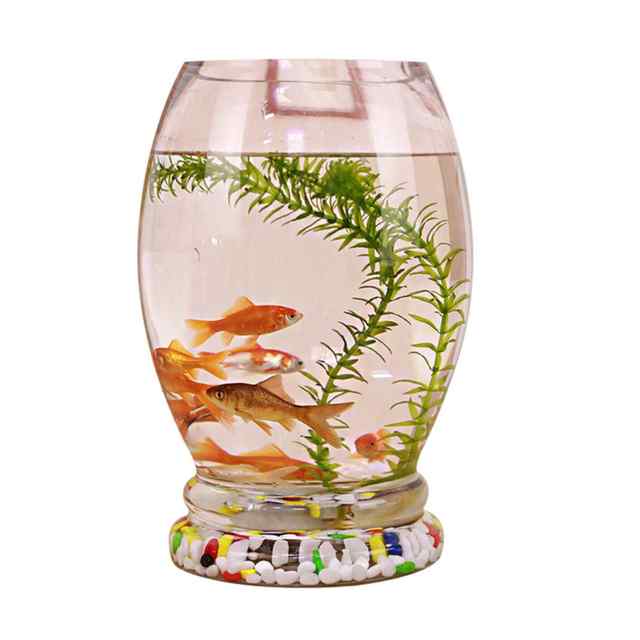 Goldfish Tank Sizes For Offices With Small Spaces Reference: Fish Tank Creative Small Living Room Office Desk Ecological Aquarium