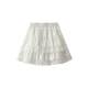 Lace fluffy cake short skirt for women in autumn new large size fat mm high waist slim small a-line gauze skirt 98060
