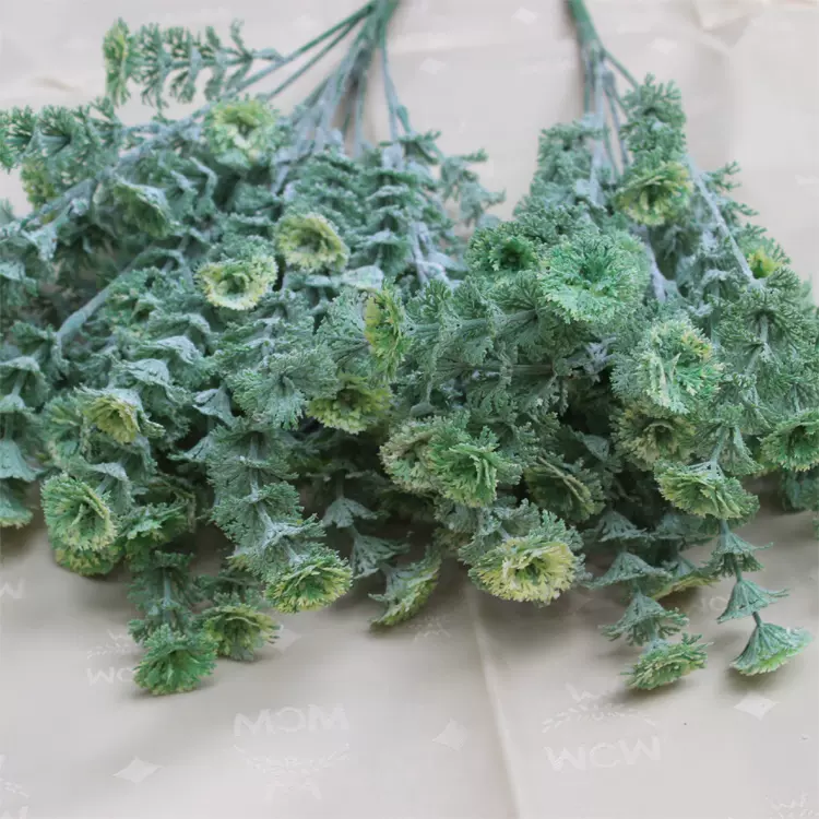 喷雾水草仿真花绢花人造花假花仿真花批发塑料花水草广东