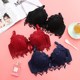 Underwear women's large size thickened bra Japanese girl student push-up bra lace sexy and cute shaping to collect side breasts