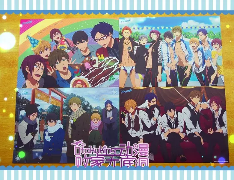 国内现货 Free 男子游泳部日本正版散货大像卡 遥真琴