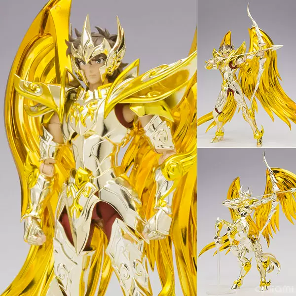 热血玩具模型手办圣斗士星矢圣衣神话黄金魂神射手座