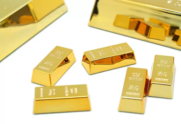 創意zakka雜貨攝影道具仿真金磚小金庫小金塊黃金條擺件裝飾