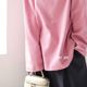 Weiyu large-size women's high-end top 2024 autumn new casual loose lazy style bottoming long-sleeved sweatshirt for women