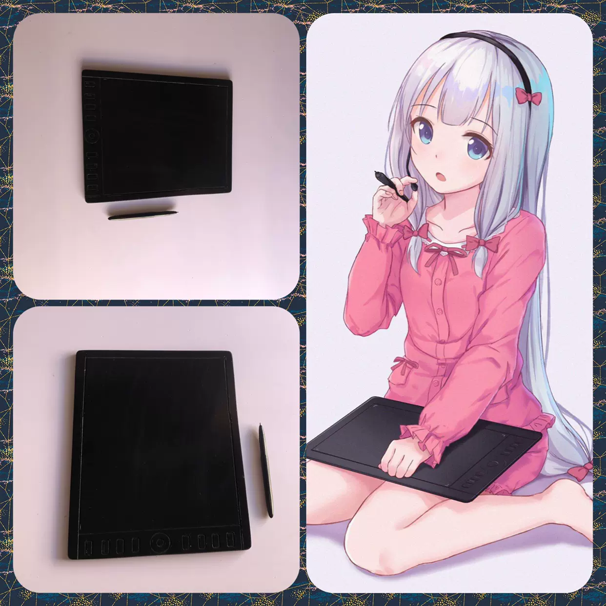 情色漫画老师埃罗芒阿老师和泉纱雾数位板平板cosplay道具