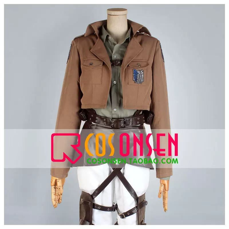 进击的巨人cos服让超高还原度调查兵团刺绣版cosplay服装