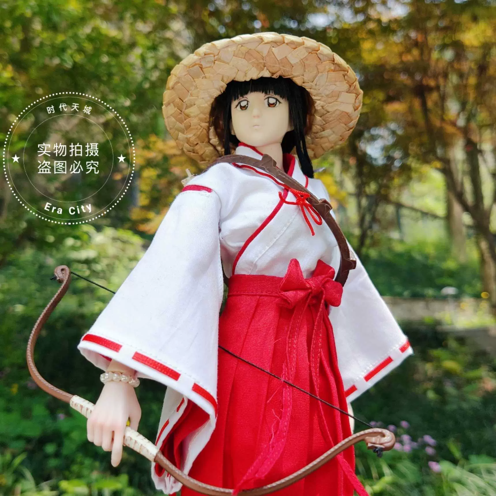 1 6兵人桔梗日本战国巫女犬夜叉diy动漫美女人偶手办模型周边