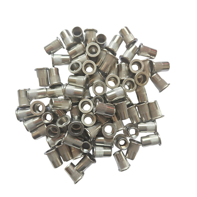 Simple tool flat head rivet nut stainless steel small countersunk head vertical grain Ram wire cap galvanized half hexagonal M3-M12