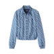 Color plaid short jacket for women 2025 autumn new women's casual versatile loose fashionable temperament jacket